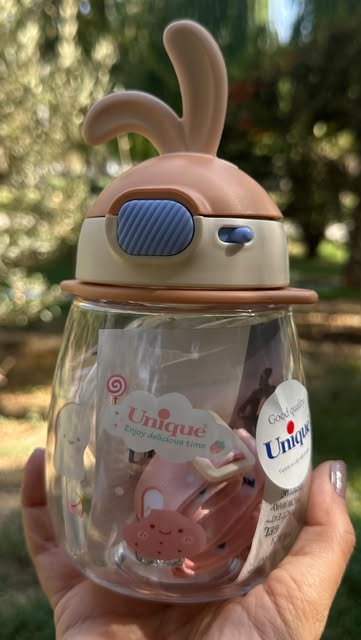 قمقمه یونیک ضد‌چکه بچه‌گانه